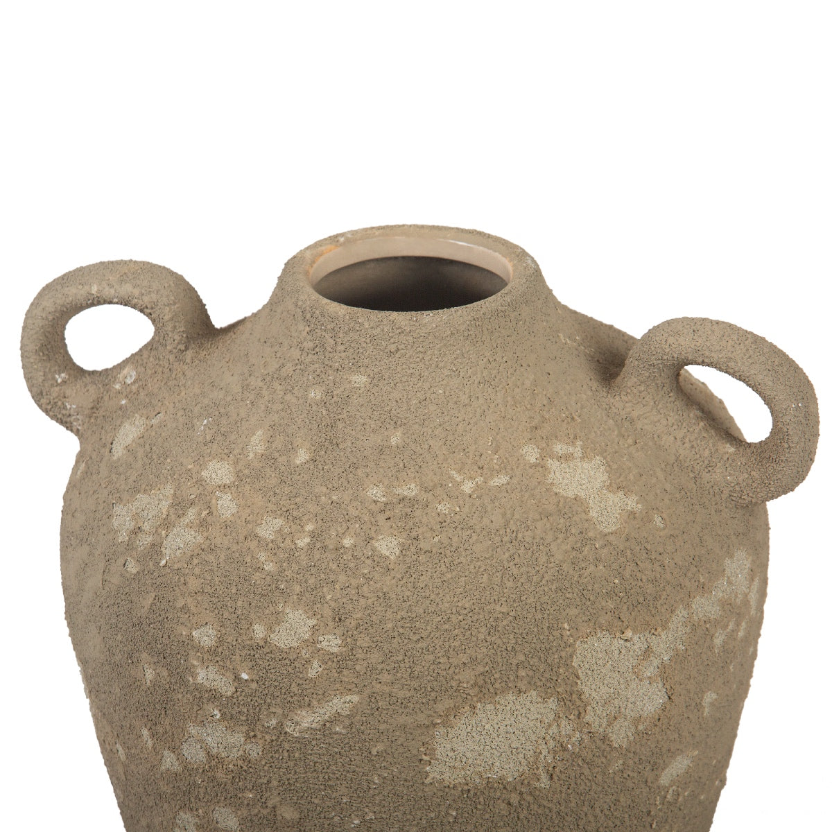 Jarrón cerámica marrón Atacama 17 cm