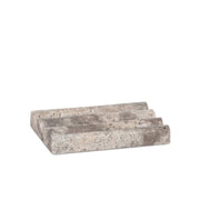 Jabonera de mármol gris