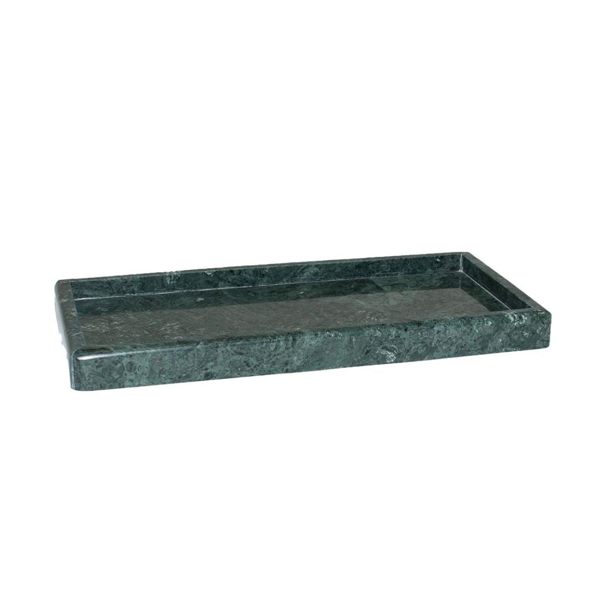 Bandeja de mármol verde