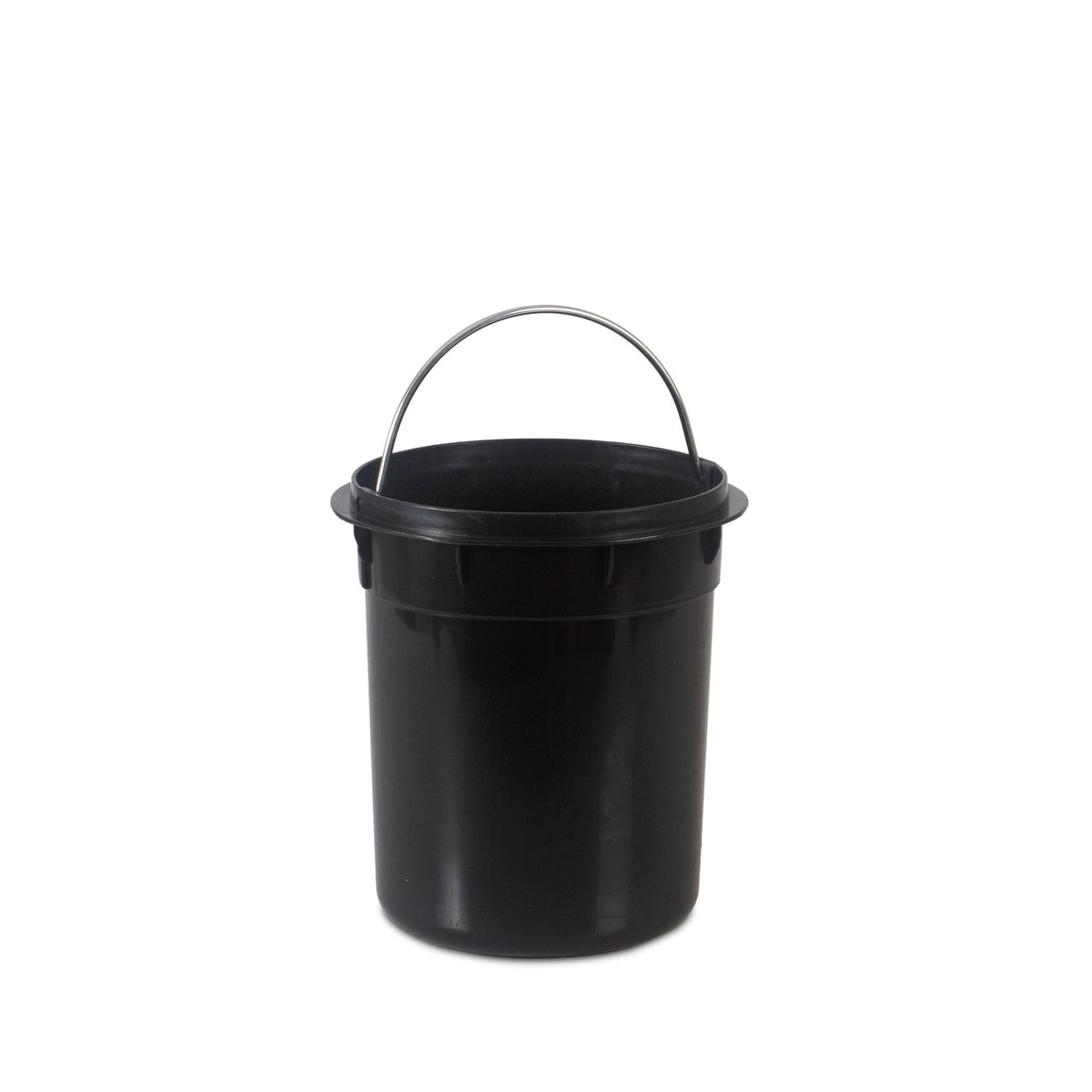 Papelera de baño dorada de acero inoxidable
