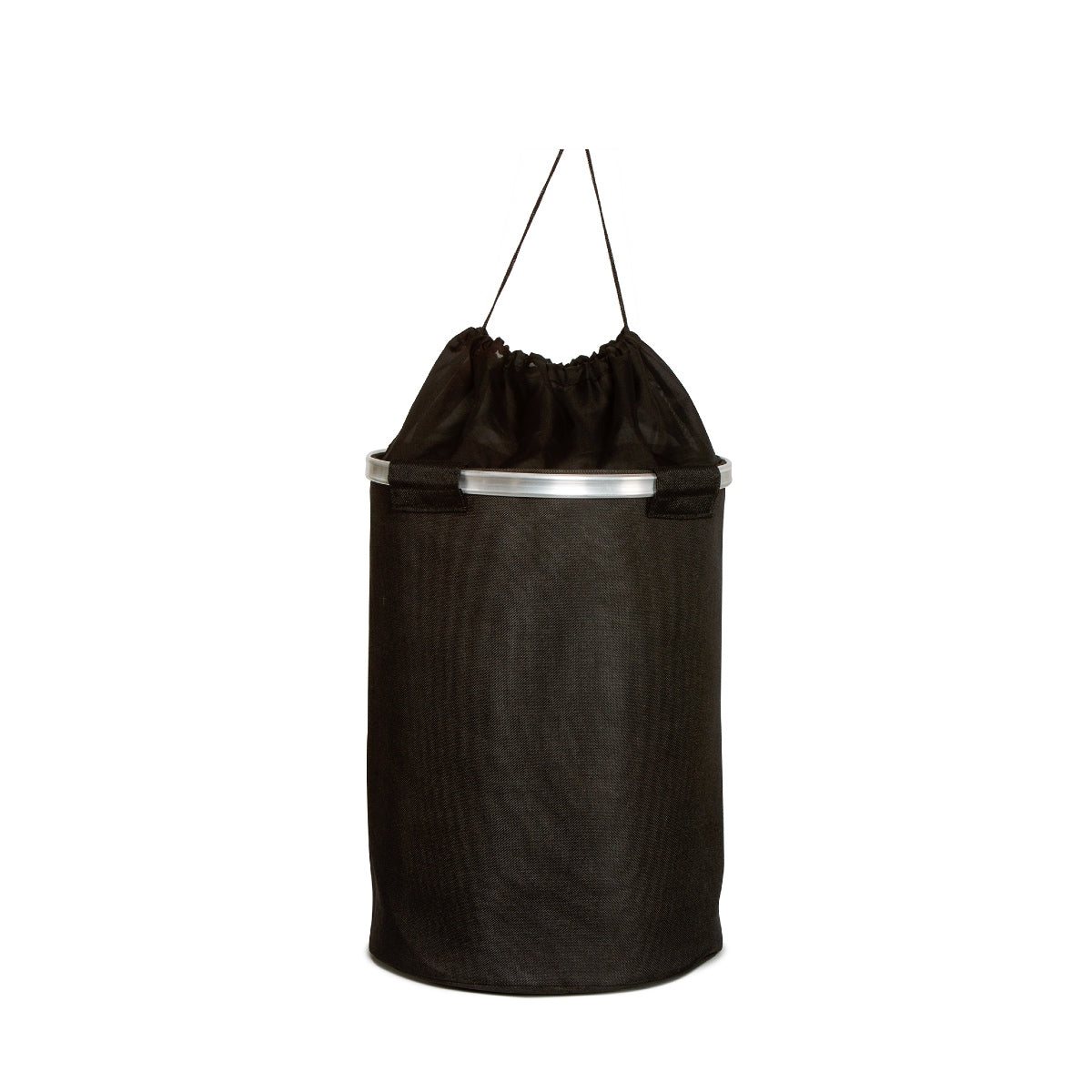 Cesto para la ropa de tela negro moderno