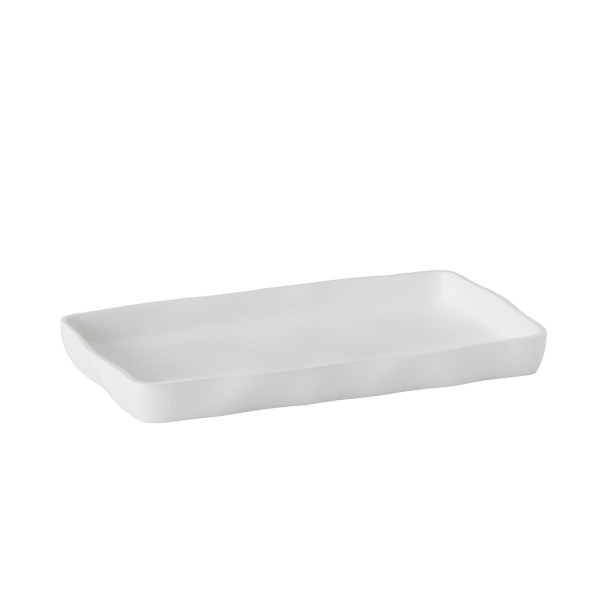 Bandeja de baño blanca de resina