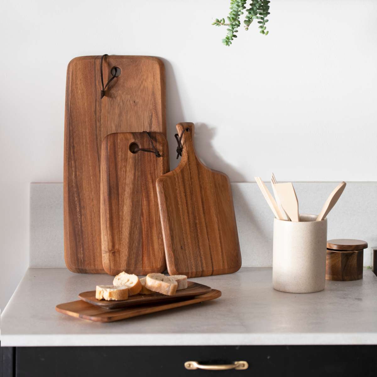 Tablas de cortar madera de acacia 