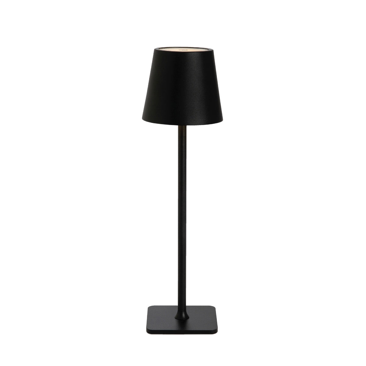 Lámpara de led inalámbrica negra