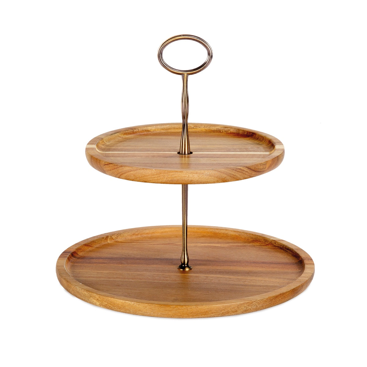 Soporte de cocina de madera marrón para galletas