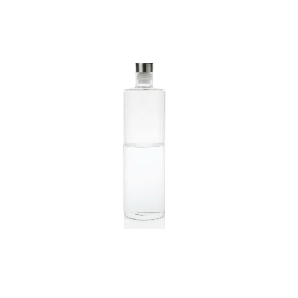 Botella de agua de cristal transparente 1,5 L