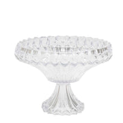 Frutero decorativo de cristal tallado